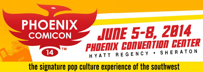 Phoenix Comicon Signing & Panel Schedule
