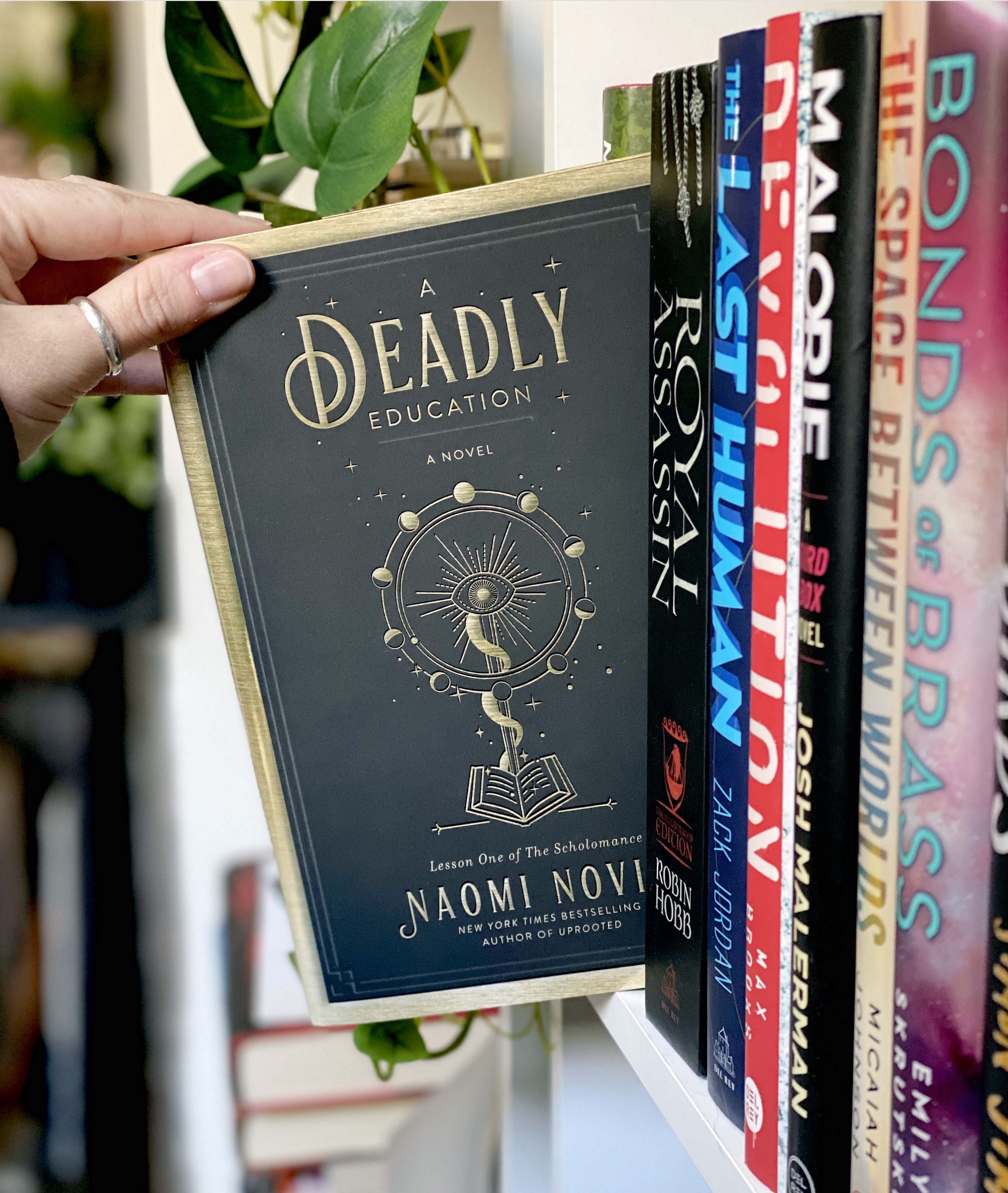 A Deadly Education by Naomi Novik, Hardcover